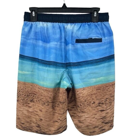 Wonder Nation Boy’s Beach Surfboard Quick Dry Drawstring Swim Shorts XL 14/16 - Picture 10 of 12